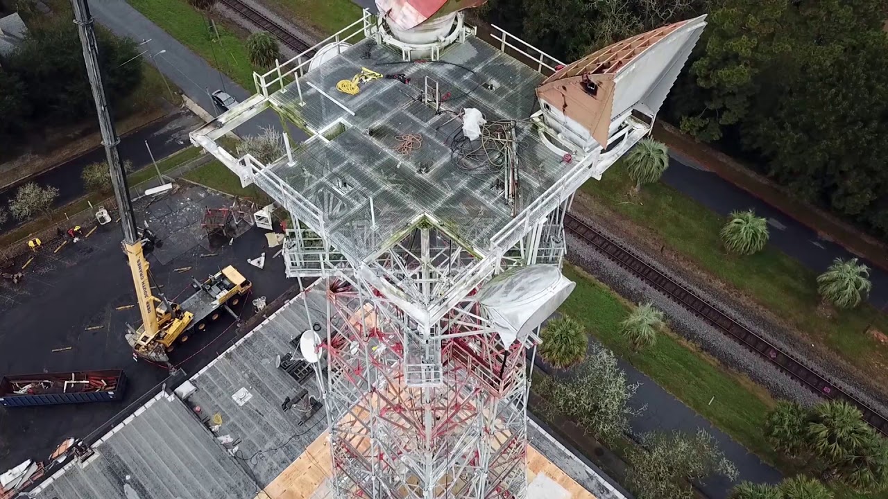 AT&T Microwave Radio-Relay Skyway Demolition