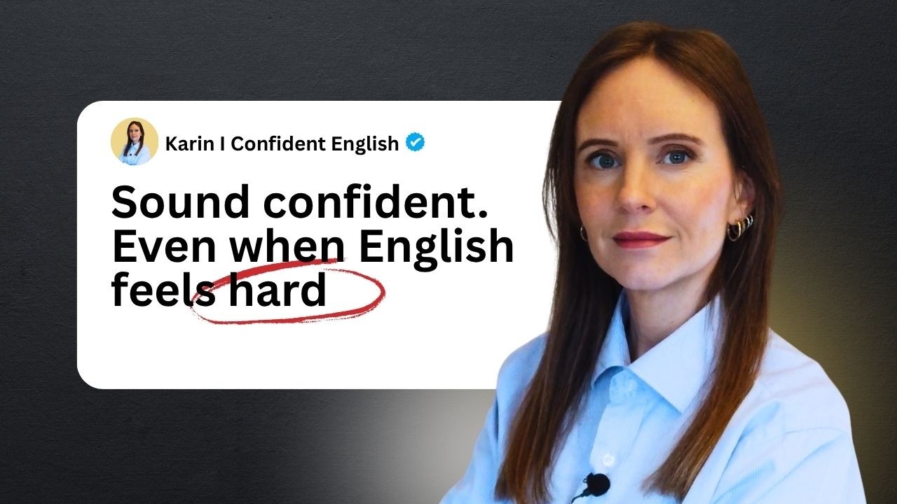How to Speak Confidently in English as a Non-Native (Calm, Clear, Confident Method)