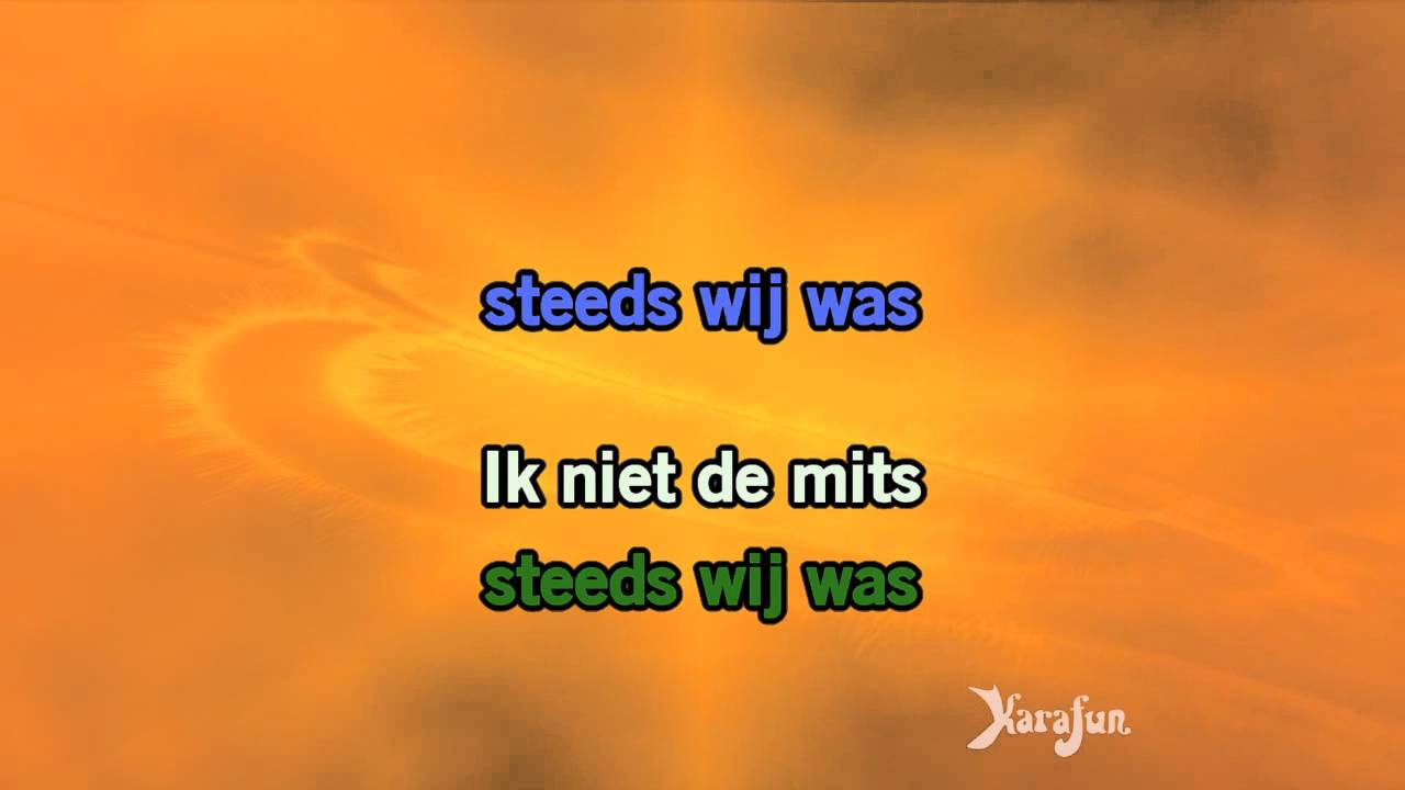 Karaoke Ik wou dat ik jou was - Veldhuis & Kemper *