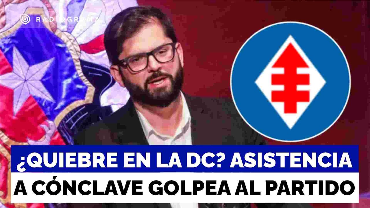 ¿Quiebre en la DC? Confirmación de asistencia a cónclave de Boric golpea a jefe (s) del partido
