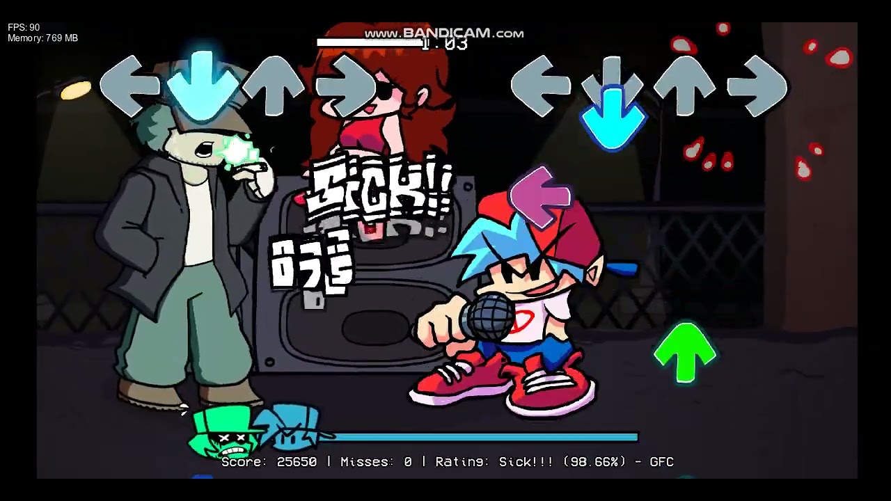 fnf seos and bonus but the notes 