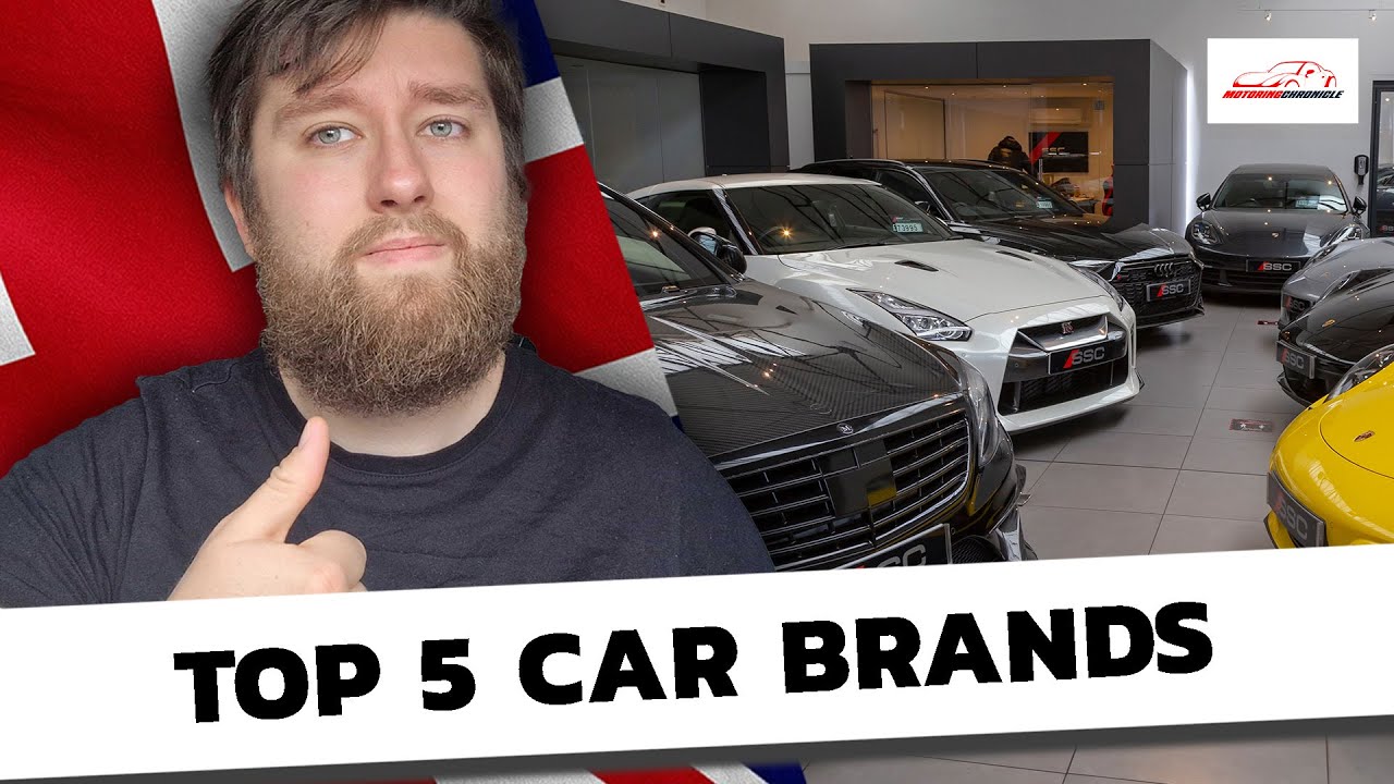 The Top 5 Most Popular Car Brands in the UK