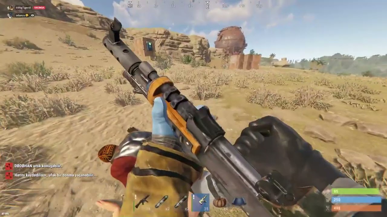 Rust | TÜRK SUNUCULARINDA OYUNCULARI KANSER ETMEYE GİRDİM. | TR TROLL