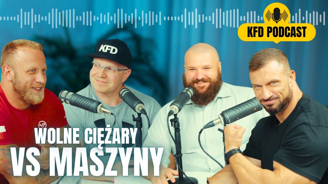 MASZYNY LEPSZE NIŻ WOLNE CIĘŻARY? | KFD PODCAST
