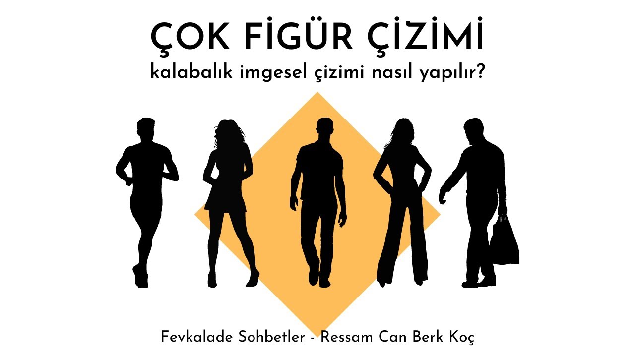Çok Figür Çizimi : İmgesel Kompozisyonda kalabalık figür grubu nasıl yapılır?