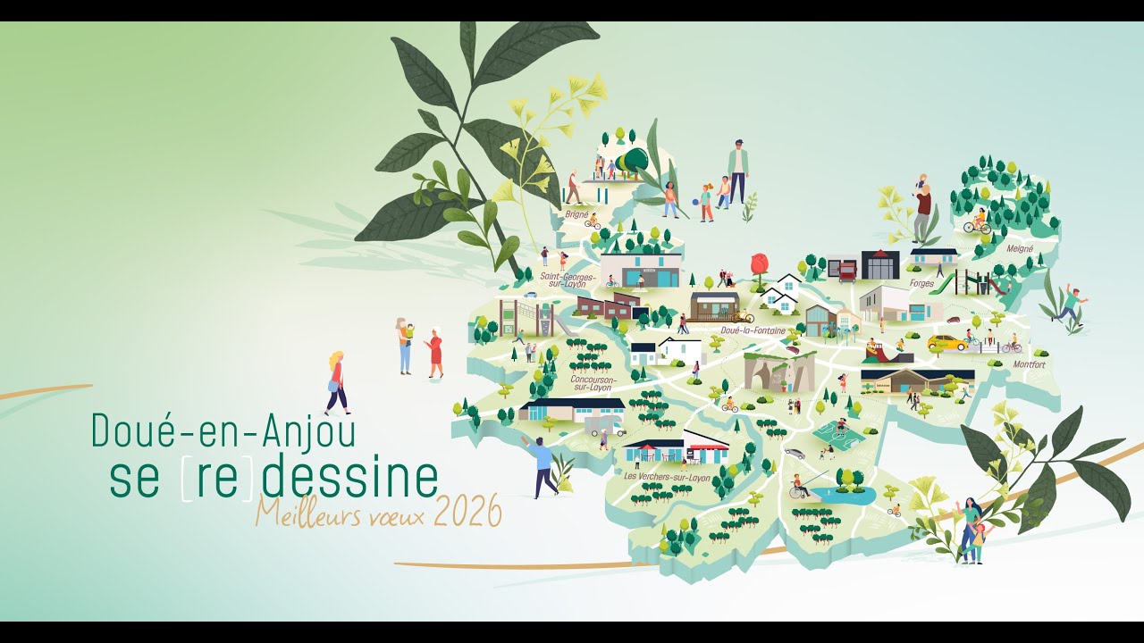 Vœux 2026 - Doué-en-Anjou se [re]dessine