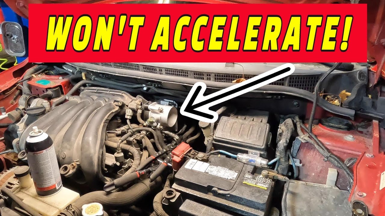 CUSTOMER STATES: CAR WON'T ACCELERATE! HOW TO REPLACE A NISSAN VERSA THROTTLE BODY