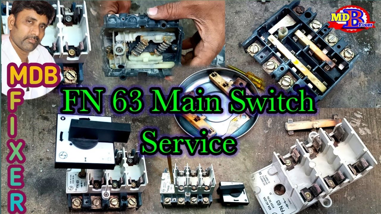 Main Switch Service/L&T FN 63 Switch gear Service /Industrial Electrical@MDBfixer