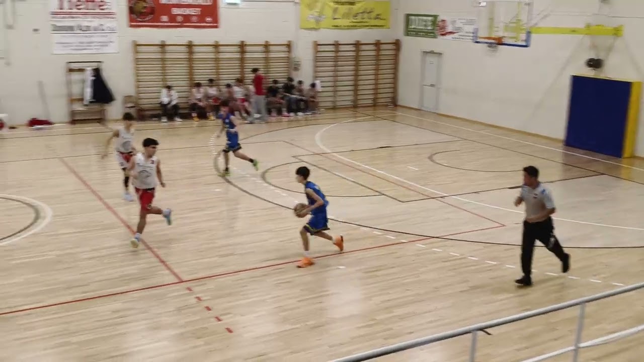 Lions vs Union basket Prato CSI 11/01/2026 1/4 e 2/4 in parte