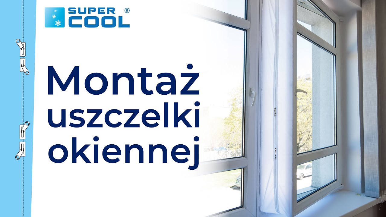 Montaż uszczelki okiennej do klimatyzator&oacute;w przenośnych FRAL Super Cool