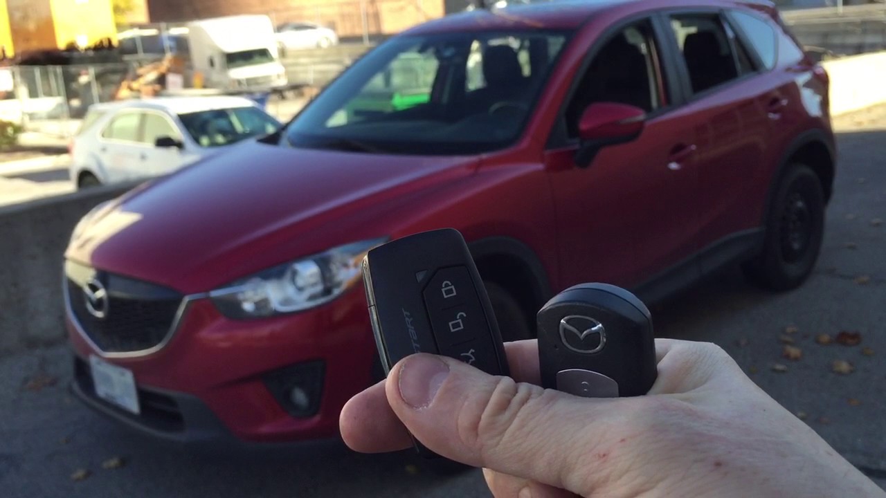 2015 Mazda CX-5 iDatastart HC Series Plug and Play remote starter