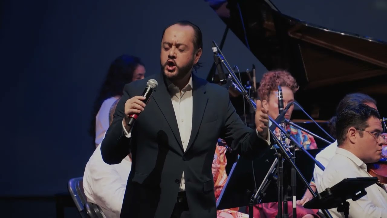 El día que me quieras,  Gardel y Lepera. Voz, Francisco Terán. Arreglo y direción Ricardo Corona