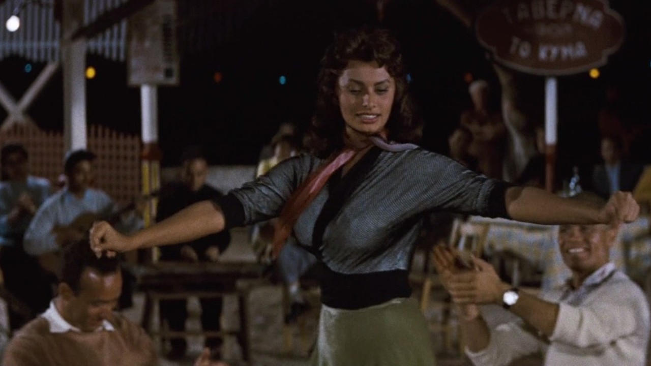 Sophia Loren Dancing Greek (&laquo;Boy on a Dolphin&raquo;)