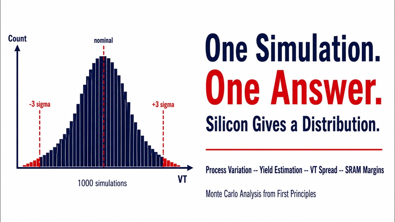 Monte Carlo Analysis in VLSI: Variations, Yield, and Circuit Reliability Explained