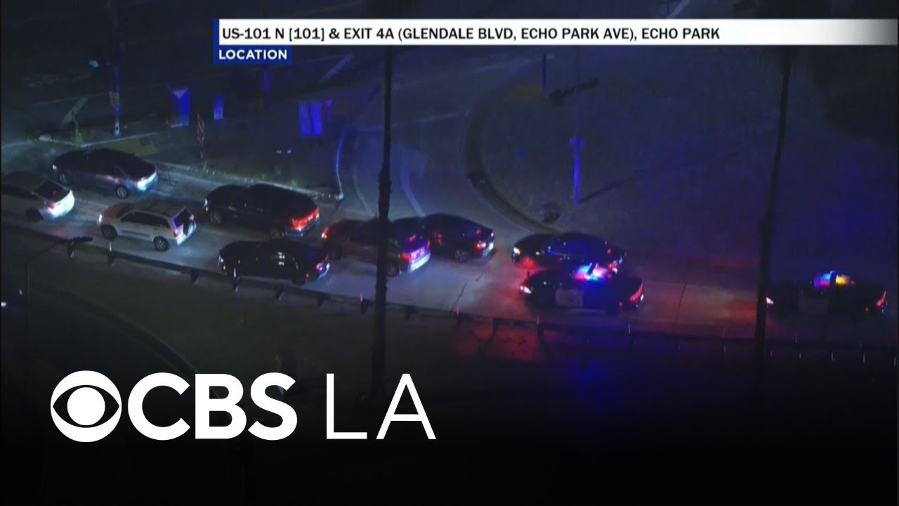 Suspect leads CHP officers on high-speed pursuit through LA County