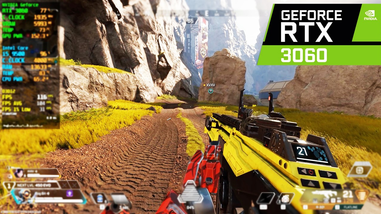 Apex Legends | RTX 3060 12GB | i5 9500 | 1080P
