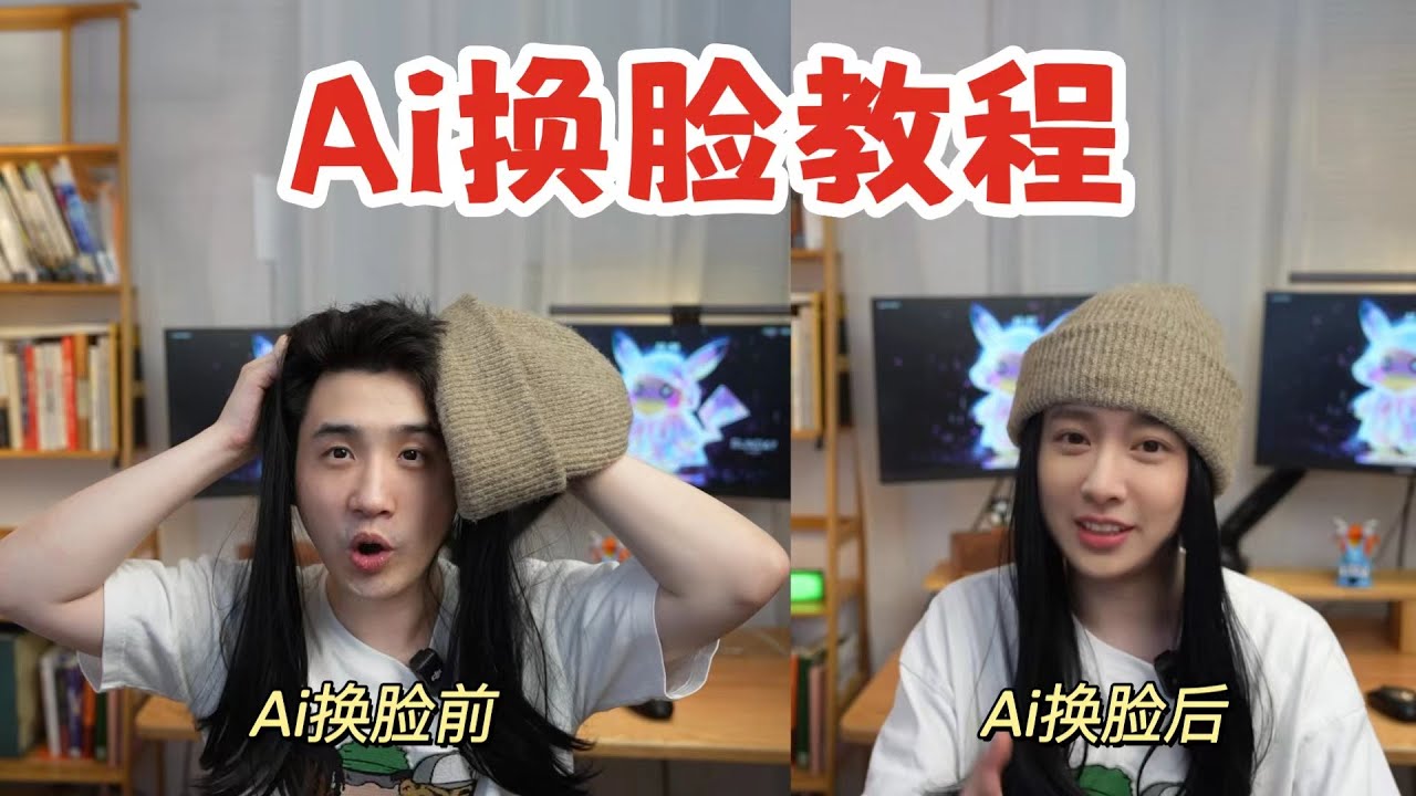 AI换脸最新教程-小白4分钟学会AI换脸