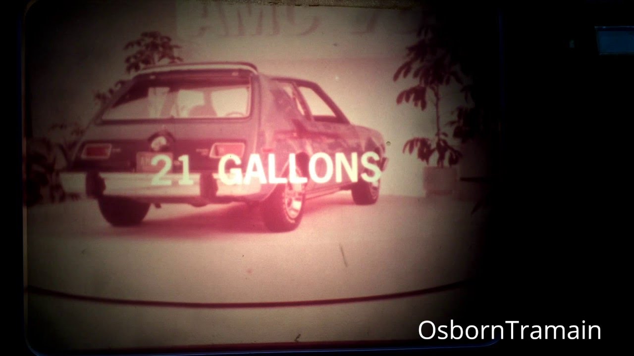 1976 AMC Gremlin Film Commercial vs. Pinto, Vega, Mustang, Datsun, VW Beetle, Toyota