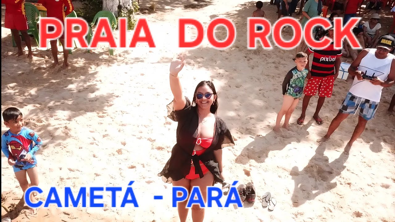 Praia do rock em ( Cametá - Pará )