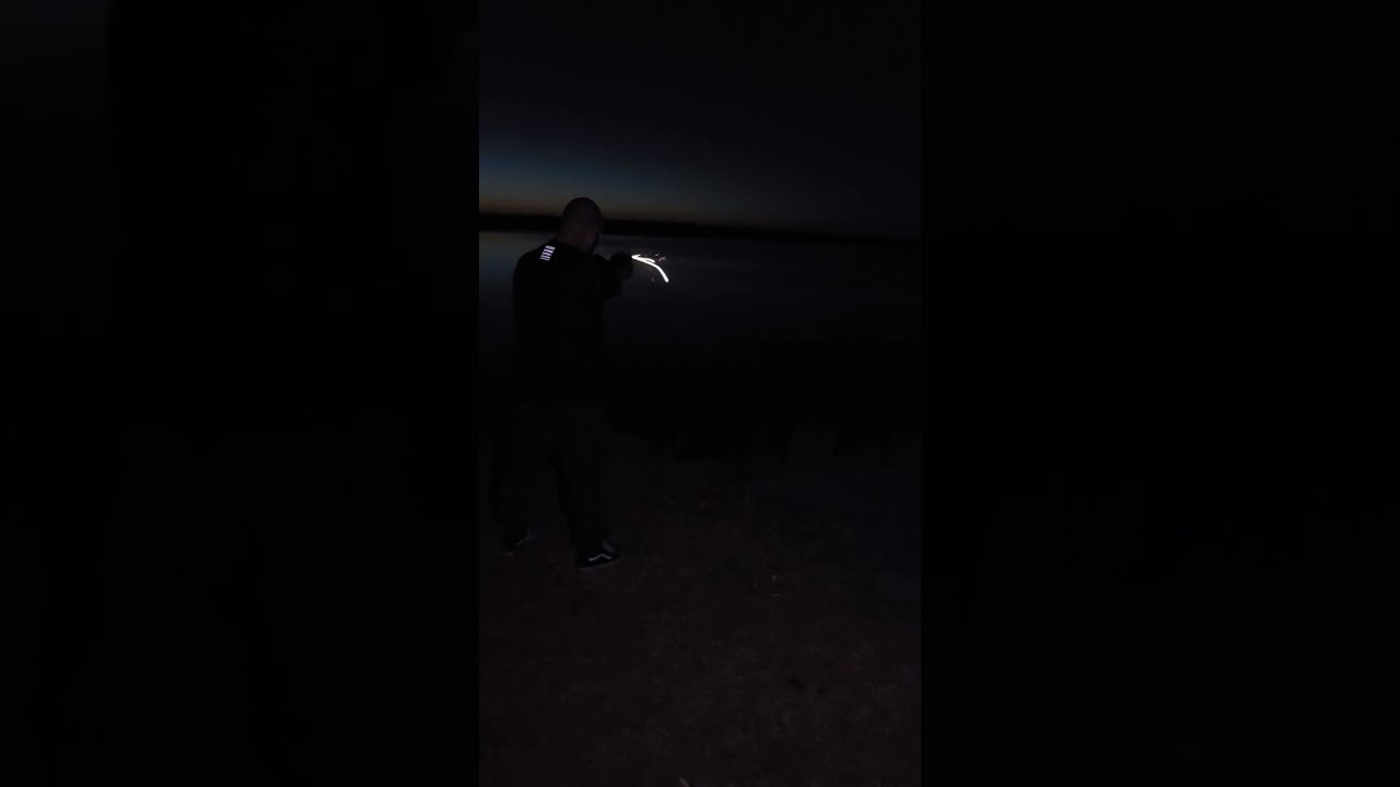range at night throwing lead and splitting heads 