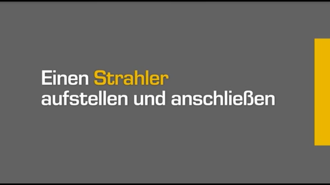 Lightpro - Installation 12-Volt Strahler