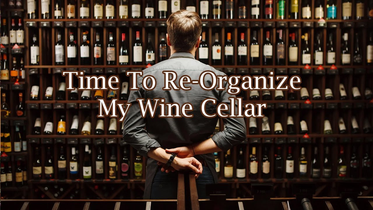 Wine Cellar Reorganizing Tour #winecellar #wine #winetasting #winnipeg #winetime #winetour