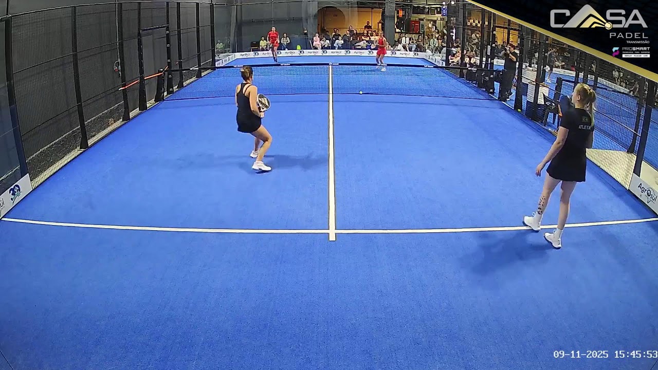 Quadra AGROSUL (09/11/2025 - Parte 1) -  Casa Padel Ao Vivo