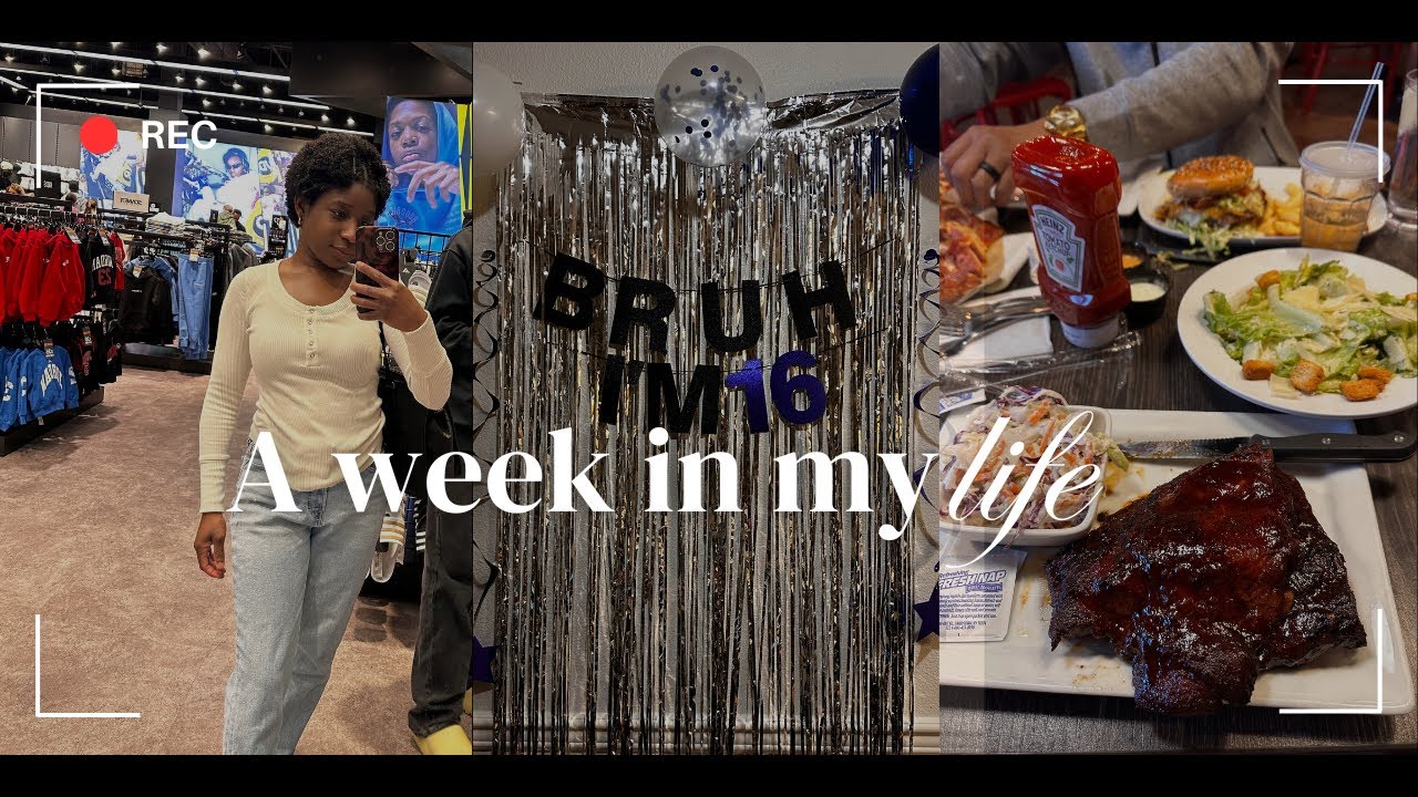 Unposted Fall Vlog 🍁 Decorating, Sweet 16 Birthday Prep & Family Time