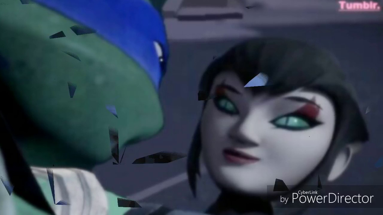 Karai and Leonardo