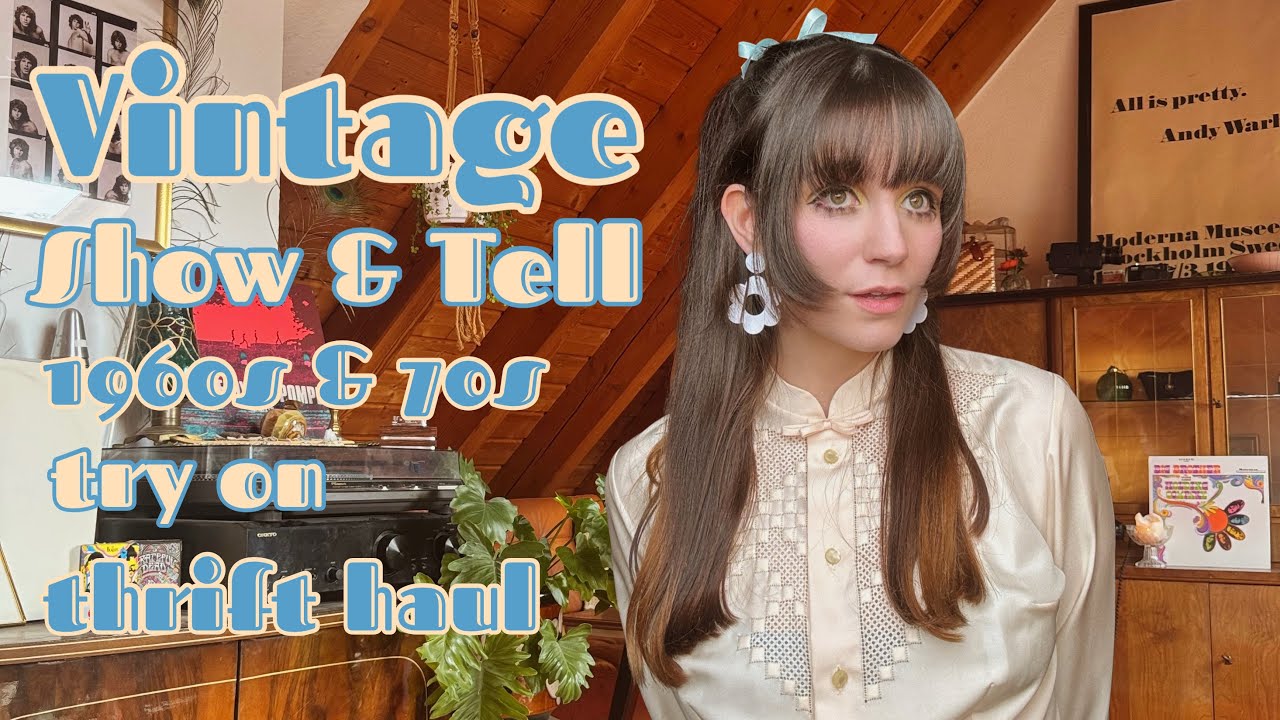 Vintage Clothing Thrift Haul I 1960s & 1970s Style