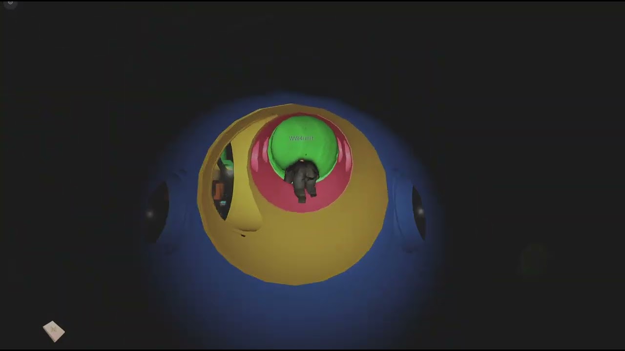 Playing with my cousin in a horror game part2