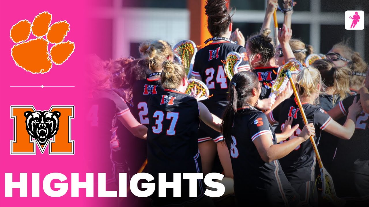Clemson vs Mercer | NCAA College Women's Lacrosse | Highlights - March 11, 2025