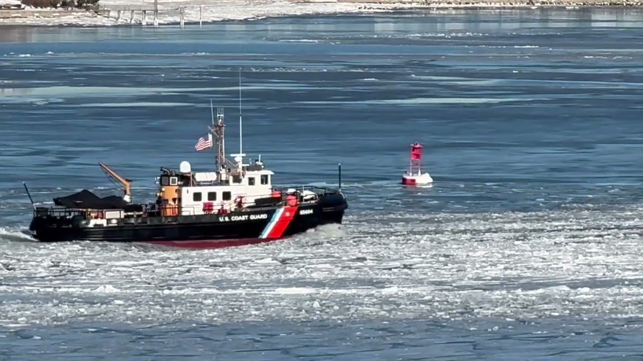 Tuesday Doing What Tuesday's Do Best In New England ~ Finest Kind Mid-Winter Surf Ski Weather Beauty