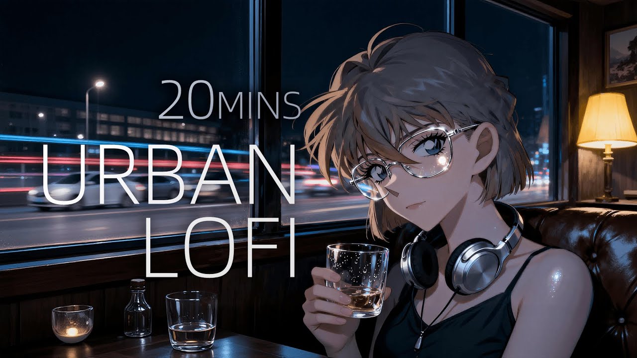 【20mins】Light and thoughts get drunk together.  |  lo-fi chill instrumental  Urban Lofi