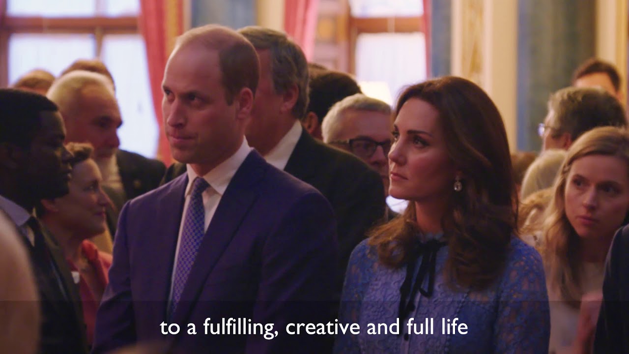 The Duke & Duchess of Cambridge & Prince Harry host a national celebration of mental health