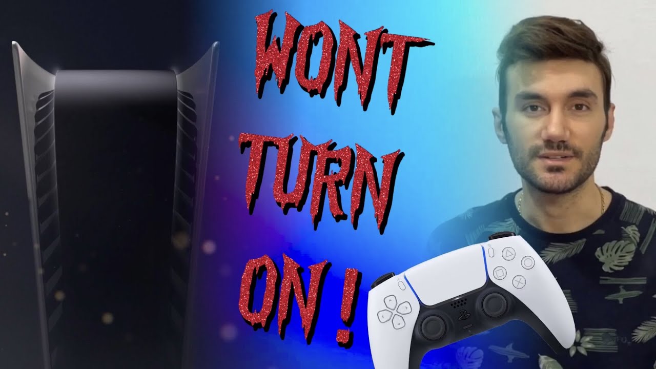 PS5 Flashing White Light And Not Turning on!