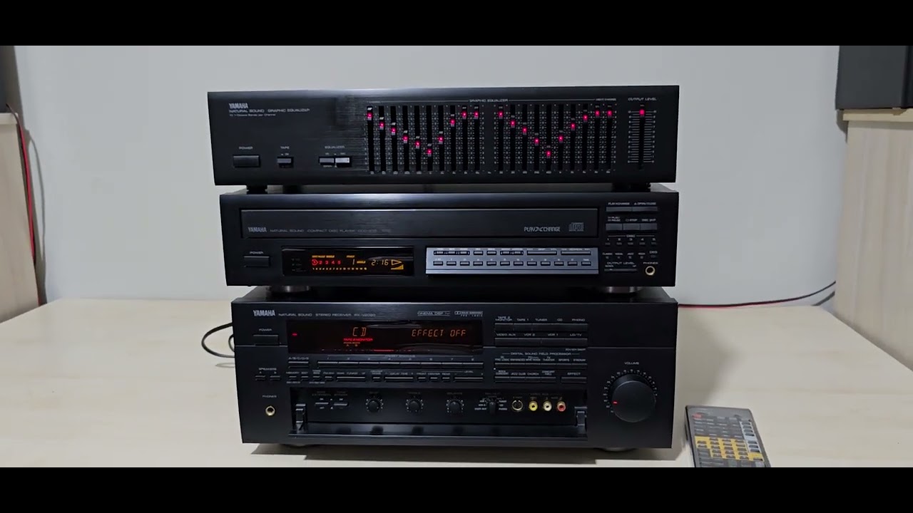 YAMAHA RX-V2090 & CDC-835 & EQ70
