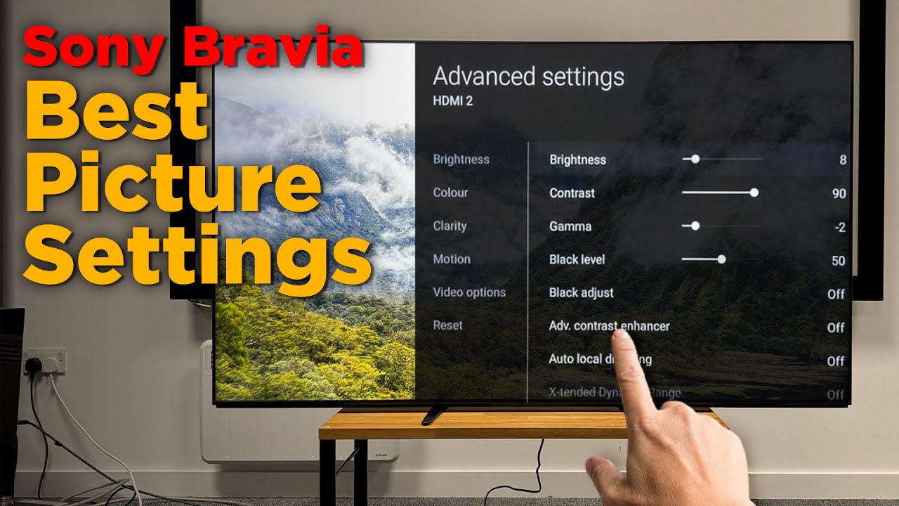 Оптимальные настройки изображения для Sony Bravia 4K Google TV &mdash; пошаговое руководство