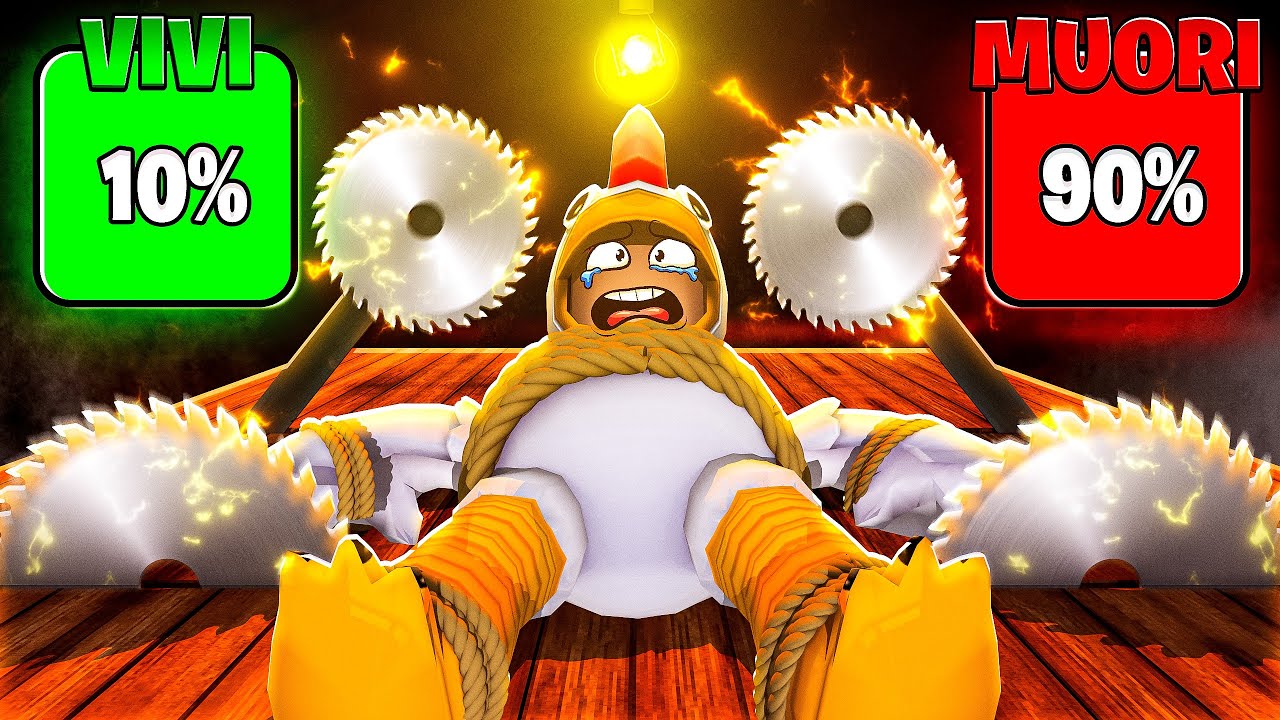 GIOCO ALLA RUOTA DELLA MORTE SU ROBLOX!!