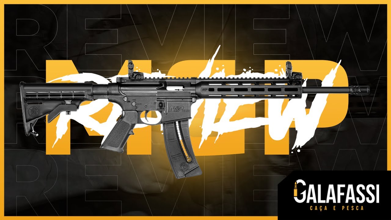 Rifle Smith & Wesson M&P 15-22 Sport | A Famosa AR-15 em 22 LR | Review de Armas