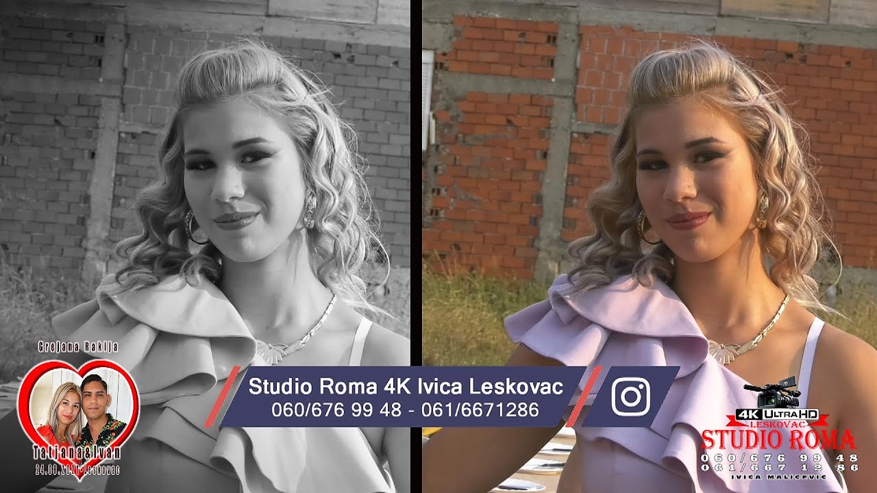 GREJANA RAKIJA //IVAN & TATIJANA// PART 2 - 24.08.2021 - STUDIO ROMA 4K IVICA LESKOVAC