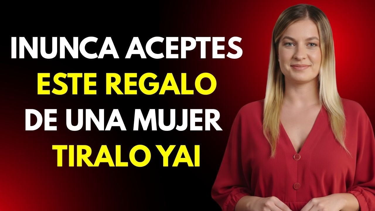 Si una mujer te regala ESTO, tíralo de inmediato