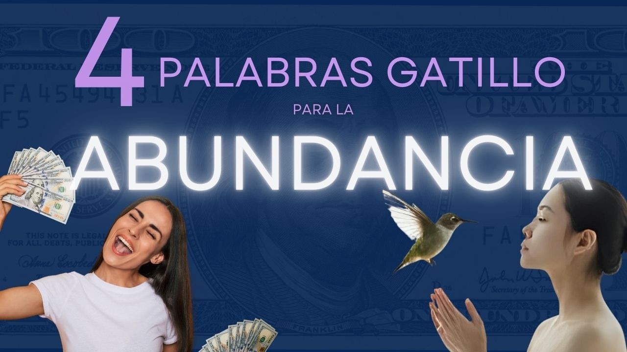 4 PALABRAS GATILLO para atraer ABUNDANCIA ✨  | Ho'oponopono para Manifestar Dinero ✨