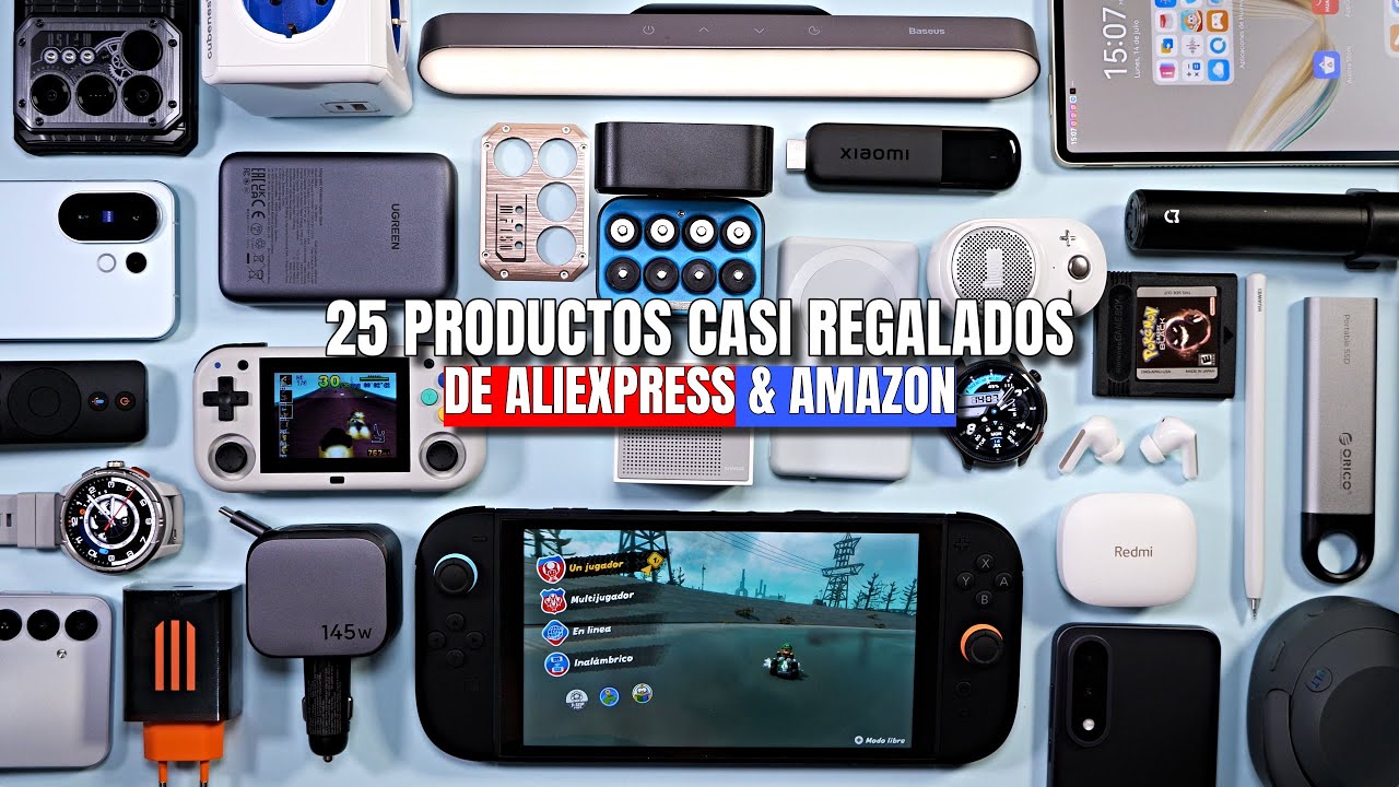 25 productos casi regalados de ALIEXPRESS & AMAZON 💥 ¡Las sorpresas de JULIO!