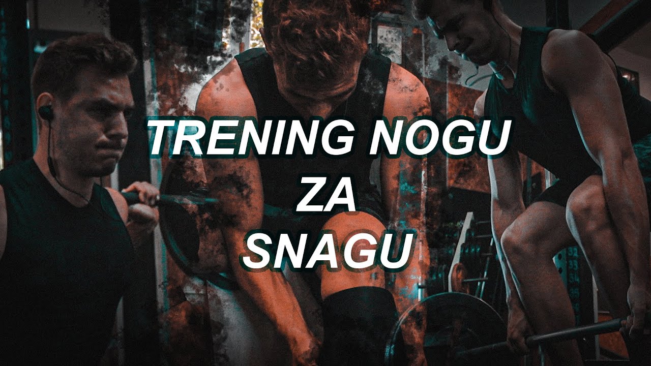 TRENING ZA JAKE NOGE | Kako staviti uske steznike za koljena | 9km trcanje