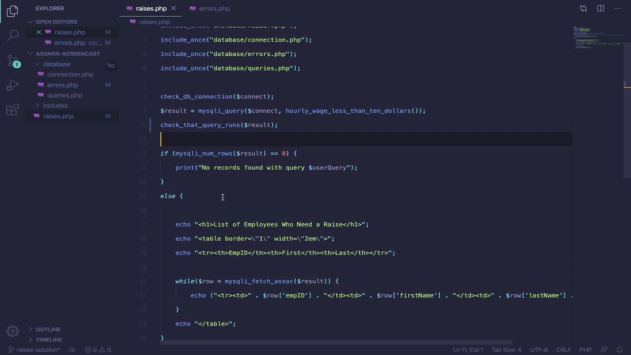 Refactoring - putting include_once into an initialize.php file