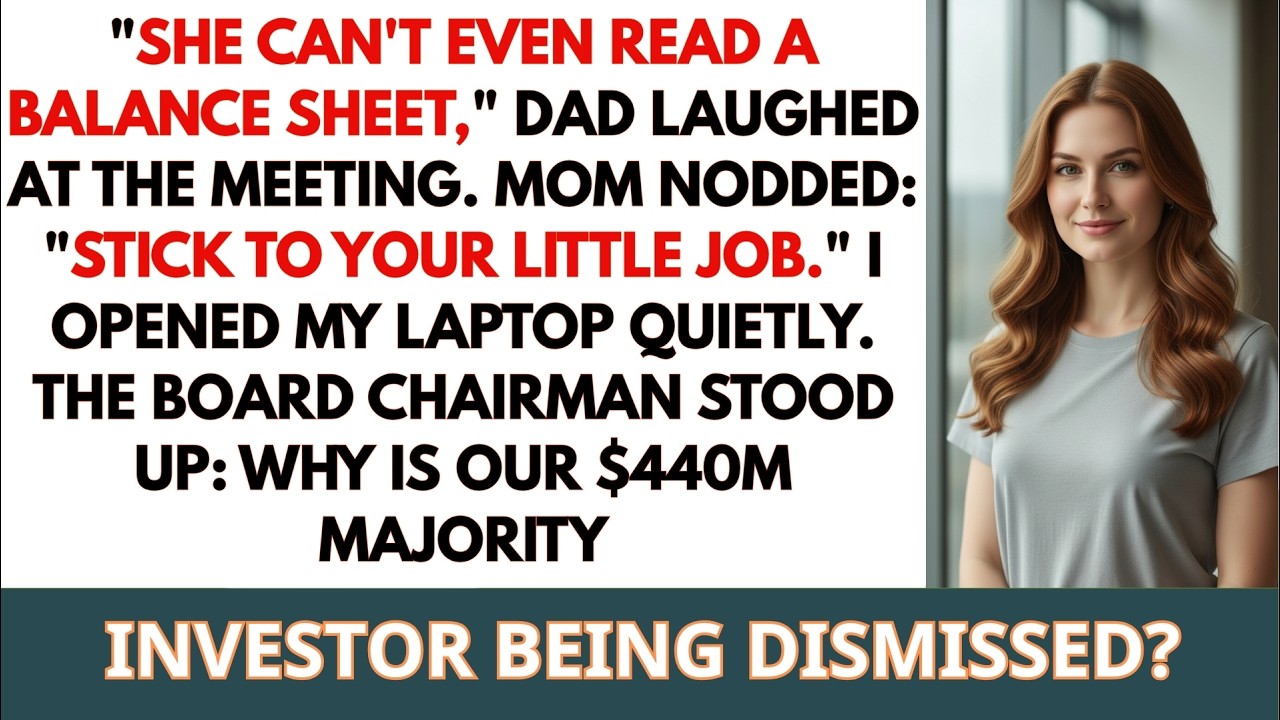 Parents Said  You'll Never Understand Business    Then Met Their Company's Biggest Investor