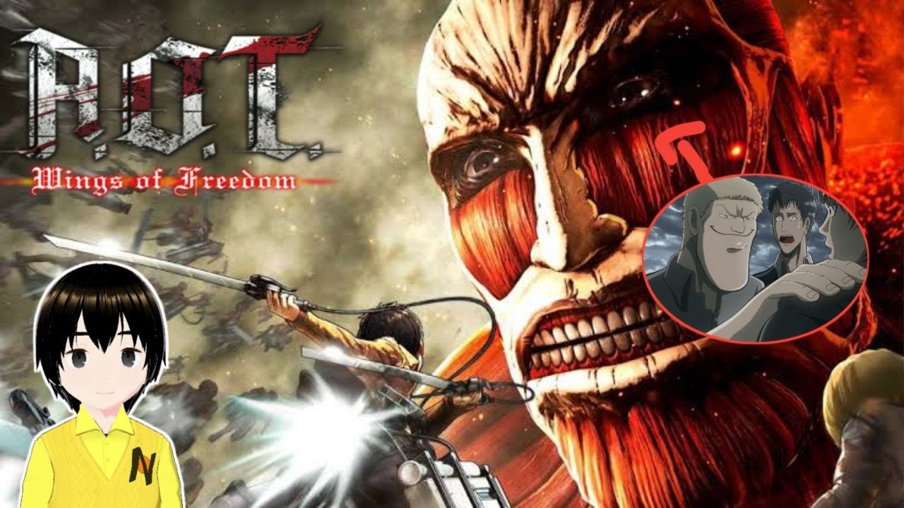 AKU BERGABUNG DENGAN SURVEY CORPS UNTUK MENGALAHKAN TITAN - AOT WINGS OF FREEDOM #part 1