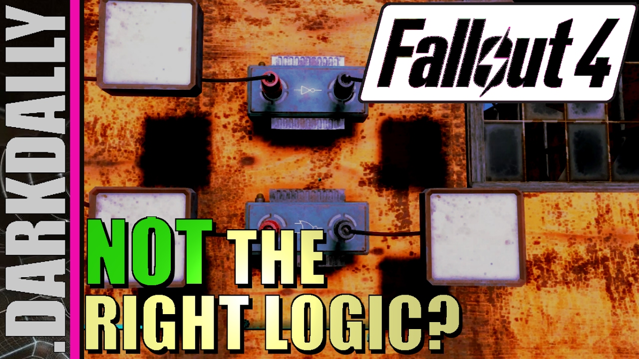 Fallout 4 - NOT and NOR Logic Gates - The Tutorial