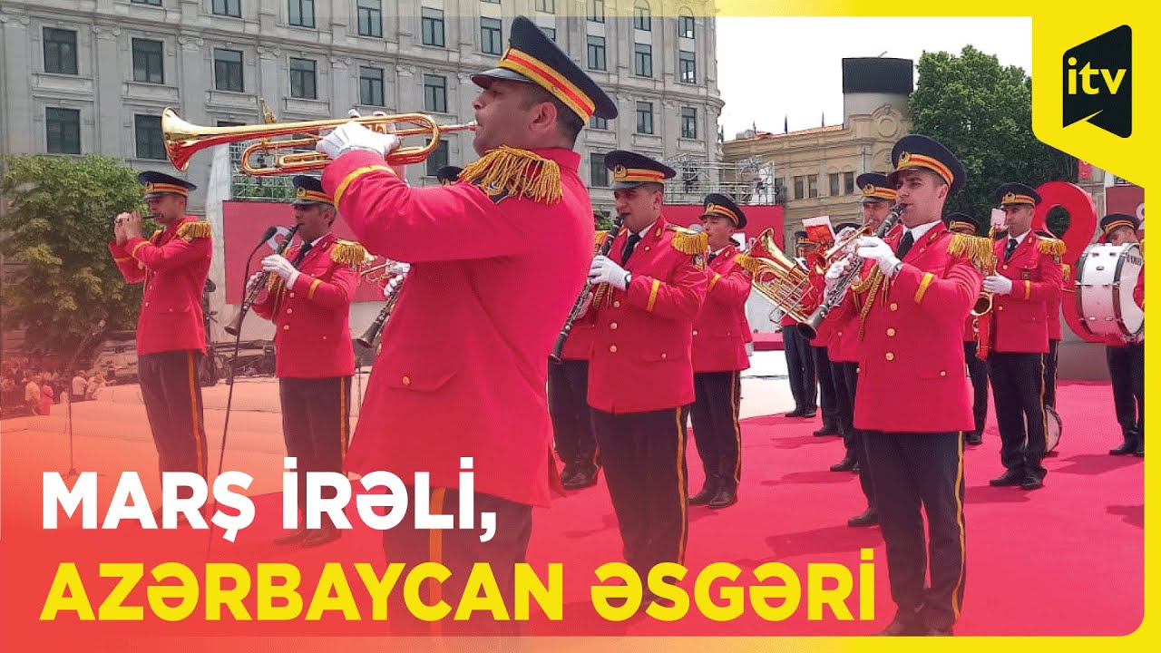 Gürcüstanın hərbi paradında Azərbaycanın “Əsgər marşı” ifa edilib